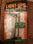 Life-like Lite-ups Fluorescent Light Airport Ho Scale # S507K Vintage New Nos. Fixed Price $16.00.