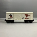 Lionel Lines O/027 9045 Geoffrey Giraffe Toys Us Double Door 1975 C-7 Boxcar. Fixed Price $47.95.