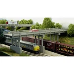 Rix Products 628-0153 N Scale 150' Early Highway Overpass W/4 Piers Kit. Fixed Price $42.65.