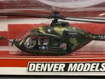 Denver Models U.s. Army Military Helicopter Diecast 279-4017 New Sealed. Fixed Price $17.95.