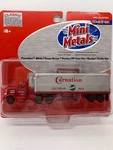 Cmw Mini Metals #31139 Carnation White Super Power TRACTOR/32' Aerovan Reefer. Fixed Price $29.99.