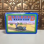 Schylling Collection Series Railroad Hand Car New 1999 Tin Box Collector Toy. Fixed Price $35.00.