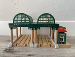 Thomas & Friends Wooden Railway Train Tank Engine - Talking Knapford Station Guc. Fixed Price $188.00.