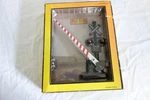 Rail King No 262 Black Highway Crossing Gate 30-1073 By Mth Electric Trains. Fixed Price $49.99.