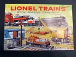 Lionel 1956 Original Model Toy Train Catalog Gauge Postwar 40 Pg. Fixed Price $11.95.