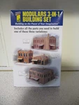 Walthers Ho Modulars 3-IN-1 Building Set Kit. Fixed Price $22.99.