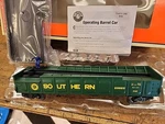 Lionel #29865 Southern Operating Barrel Car. Fixed Price $76.95.