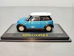 Mth 30-50057A 1:43 Scale Roadsters Blue & White Mini Cooper. Fixed Price $22.00.