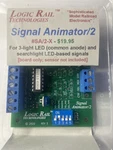 Logic Rail Animator SA/20-X Led-based Signals (3-LIGHT And Searchlight). Fixed Price $14.99.