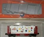 Lionel Wonder Bread PS-2 Covered Hopper Car Railroad Museum Long Island 6-58521. Fixed Price $94.95.